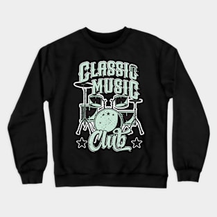 classic music club Crewneck Sweatshirt